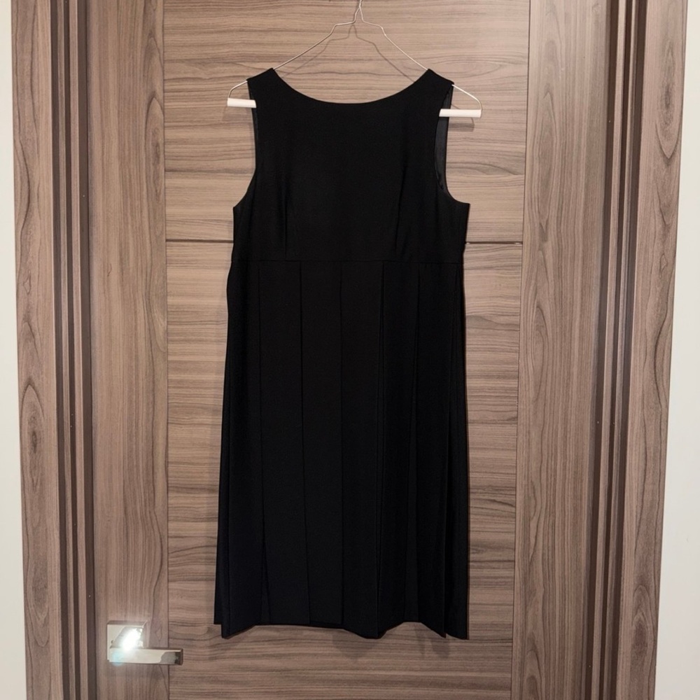 CAbi Classic Black Midi Dress